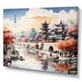 thumbnail image 2 of Designart "Silk Road China Art painting VI" China Art Canvas Print, 2 of 5