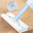 thumbnail image 4 of fastboy Compact And Portable Cleaning Mops Replaceable Cloths For Durability Can Be sky blue Add 3 replacements, 4 of 6