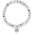 thumbnail image 1 of Pulseras para mujer hechas con cristales de Austria, regalos para mujer, joyería Northern Lights para mujer, regalos para ella, regalos de cumpleaños para esposa, mejor amiga, mamá, abuela Xemadio LRWJ273-3, 1 of 3