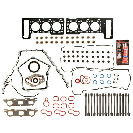 Magnum Belt Drive Systems Evergreen FSHB8-30101 Full Gasket Set Head Bolts Fit 01-07 Dodge Magnum Avenger Chrysler 300 2.7 DOHC ()
