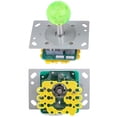 thumbnail image 3 of HURRISE 20 DIY LED Illuminated Arcade Game Buttons + 2 Joysticks + 2 USB Encoder Kit Game Parts Set,Board Game Parts,Arcade Game Parts, 3 of 8