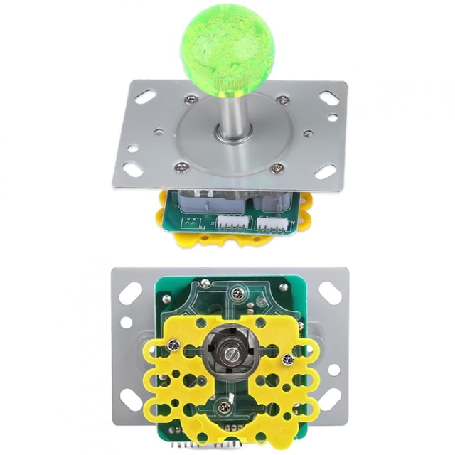 PC Game Joysticks Set , 20 DIY LED Illuminated Arcade Game Buttons 2 Joysticks 2 USB Encoder Kit Game Parts Set For Accurate Control