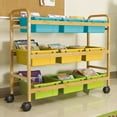 thumbnail image 3 of Copernicus Bamboo Book Brower Cart with Nine Tubs, 3 of 3