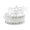 White, variant on Homeford Christmas Snowflake Felt Cutout Ribbon, White, 1-1/2-inch, 10-yard