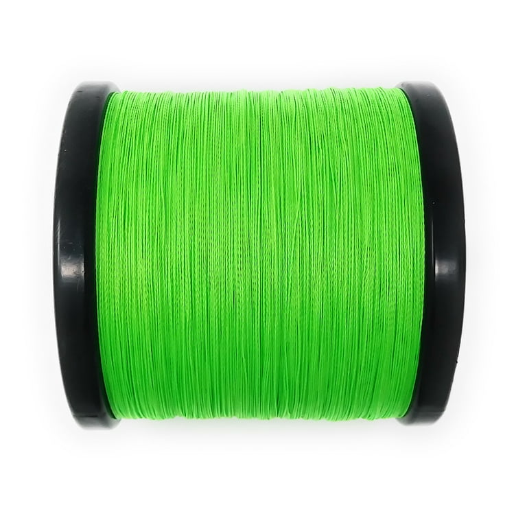 Reaction Tackle Braided Fishing Line- Fluorescent Green - 20lb / 1500yds
