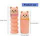 thumbnail image 3 of 2Pcs Telescoping Pen Case Zippered Silicone Pen Case Retractable Pen Pouches Pen Holder for Student Kid Girl School, 3 of 5