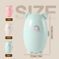 thumbnail image 3 of Jimin Reusable Lint Roller, New Upgraded Mini Lint Roller for Travel, Portable Washable Sticky Pet Hair Removal Tool, Travel Size Gel Lint Roller Ball for Clothes Furniture, 3 of 6