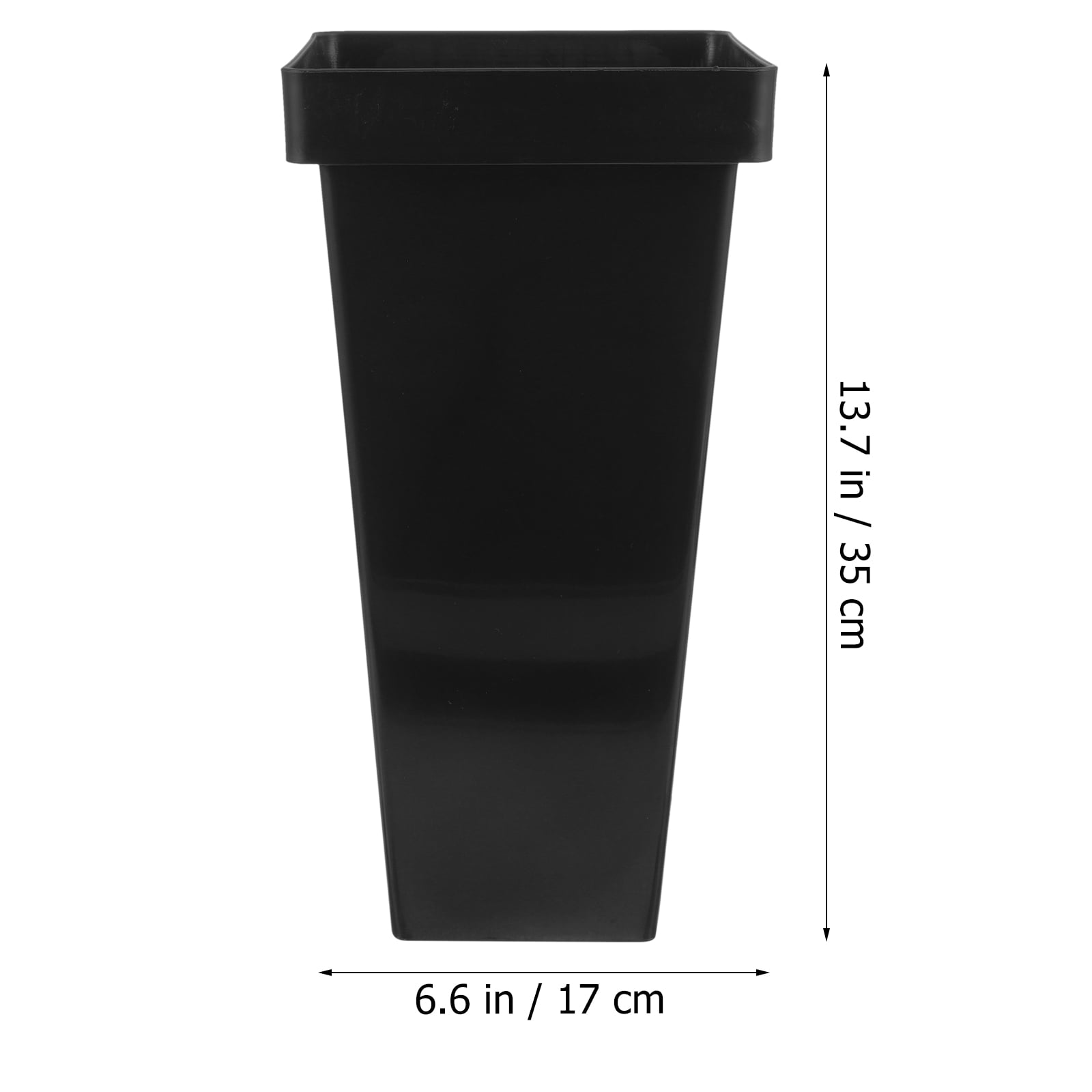 IBASETOY Outdoor Indoor Umbrella Holder Umbrella Basket Holder Plastic Black Simple Design for Entryway 1Set