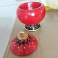 thumbnail image 4 of Birdeem Coffee Table Tray,Small Dining Table,Christmas Bowl Candy Canisters Christmas Snack Bowl Sugar Bowl with Lid and Spoon Christmas Candy Tray Candy Synthetic Resin Dining Table Storage Rack, 4 of 8