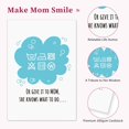 thumbnail image 2 of WaaHome Funny Mothers Day Card - She Knows What to Do - Laundry Symbol Joke - Humorous Happy Mothers Day Cards for Best Mom, Minimalist Mother's Day Card from Adult Son Daughter, with Envelope, 2 of 7