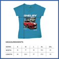 thumbnail image 7 of Ford Shelby Super Snake GT500 Women's V-Neck T-shirt American Mustang Cobra Racing, 7 of 7