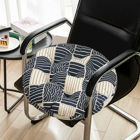 

Winysin40cm×40cm Thickened Cushion Simple Four Seasons Cotton And Linen Thickened Futon Office Cushion Student Cushion Cushion Chair Cushion