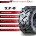 thumbnail image 2 of WANDA 2 New ATV UTV Tires 22X11-10 22x11x10 4PR P306-10285, 2 of 5