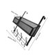 thumbnail image 5 of BESTYASH Organizador De Cesta Suspendida Para Puerta Sin Perforaciones Para Múltiples En Negro, 5 of 6