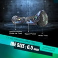 thumbnail image 2 of Hoverboard pour Ados et Adultes (Système hoverstar 2.0), Couleur Chrome et Design Coloré Hooverboard Haut-Parleur Bluetooth Huverboard avec Lumière LED Roues Clignotantes Trottinette Électrique Auto-Équilibrée Certifiée, 2 of 7