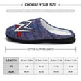 thumbnail image 2 of Mens Cozy Slippers WWE Warm Soft Plush Slipper Slip-on House Shoes for Home Indoor Outdoor, 2 of 7