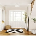thumbnail image 4 of Globe Electric Kyle 2-Light Matte Brass Indoor Flush Mount Ceiling Light with White Linen Shade, 4 of 5