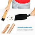 thumbnail image 4 of FENGGUIQU Fireplace Cleaning Kit 2 Sets with Shovel and Brush for Garden and Home Maintenance, 4 of 6