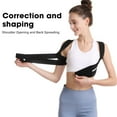 thumbnail image 4 of Posture Straps Adjustable Hunchback Posture Corrector Comfortable Back Brace Back Straightener For Women Men Back Straightener Postpartum Repair, 4 of 8
