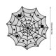 thumbnail image 3 of Cubierta De Mesa Gótica De Halloween Con Encaje Negro, Redonda, 3 of 8