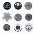 thumbnail image 2 of 4-Piece Wheel Center Hub Cap For Toyota, 2 of 8