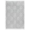 thumbnail image 2 of nuLOOM Tenawa Tribal Eye Trellis Area Rug, 5' x 8', Gray, 2 of 4