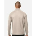thumbnail image 3 of North End NE200 Men's Rhythm Waffle Quarter-Zip Pullover-OATMEAL-3XL, 3 of 6
