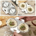 thumbnail image 4 of justharion Stainless Steel Dumpling Clip Double-Headed Manual Dumplings Mold Dumpling Maker, 4 of 7