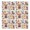 Colorful Mexican Elements, variant on Colorful Pumpkin Halloween Pattern Summer Placemats Table Placemats Set Of 4-Linen Kitchen Washable Placemats Table Mats 11.8"x17.7" Non-Slip Heat Resistant