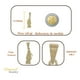 thumbnail image 2 of Dije de la Santa Muerte Imperial Jewelry Oro de 10K 2.7 cm, 2 of 2