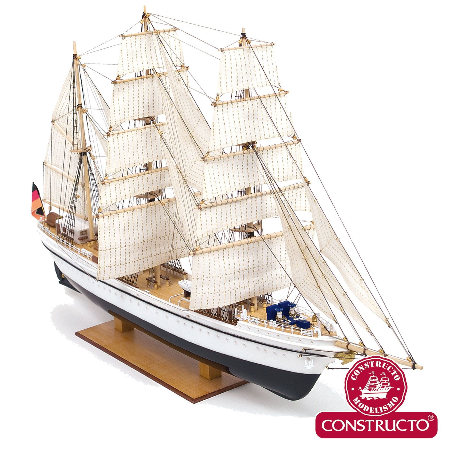 Constructo Gorch Fock Plastic Hull Kit