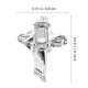 thumbnail image 5 of OUNONA 10Ud Accesorios De Cruz En Metal Plata Con De Rhinestones Para Decorar, 5 of 6