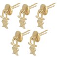 thumbnail image 3 of Vintage Drawer Pulls,5pcs Antique Single Hole Drawer Pull Rings Cabinet Handles Pulls Professionally Tested, 3 of 14