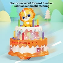 DIY Pretend Play Cake Toy, 40PC Cutting Birthday Party Set, Realistic Food Toy With Clicking Sound, Educational Gift For Toddlers Kids