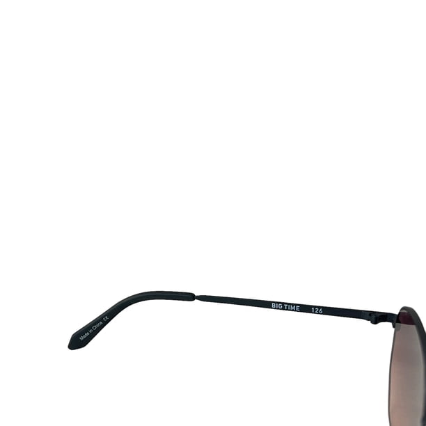 Quay Australia Big Time Sunglasses Black Brown To Orange  display picture 1