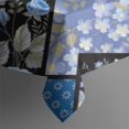thumbnail image 5 of Pioneer Flower Floral Print Pattern Square Tablecloth,Waterproof Square Table Cover,Wipeable Spillproof Washable Table Cover for Home Kitchen Party Decor 42"X42"(107x107cm), 5 of 6