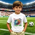 thumbnail image 2 of 2026 Usa Soccer Boys Tshirts Short Sleeves Summer Tops Graphic Tees Crew Neck Print Casual Basic Tees for Daily Wear, 2 of 4