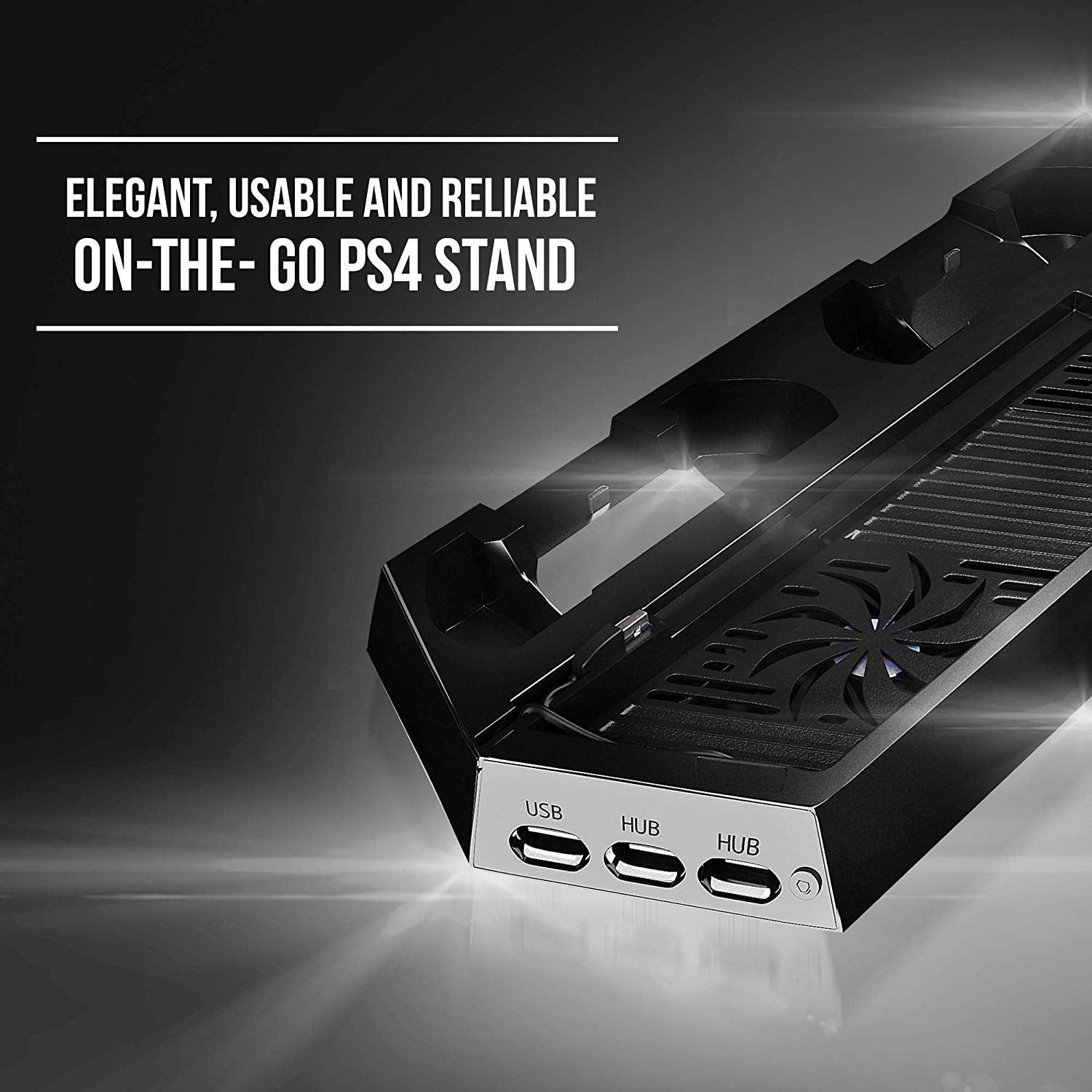 Ortz ps4 vertical stand with cooling fan new arrivals