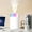 White, variant on Skdwakiz 1.2L Humidifier for Room, Small Cool Mist Humidifiers with 2 Mist Modes & Colorful Light, Portable Ultrasonic Air Humidifier for Homes, Bedroom