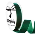 thumbnail image 5 of Offray classiq emerald velvet 0.875in x 12ft for crafts and gifting, 5 of 6