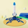 thumbnail image 1 of educational childrens toy outdoor pedal eva rocket toy safe for boys girls 26-27s, 1 of 2