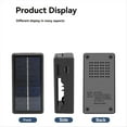 thumbnail image 4 of Cargador de Batería Solar Cargador de Batería de 2 Ranuras Estuche Powerbank Carcasa del Banco de Carga de Batería de Litio para Batería 18650 21700, 4 of 5