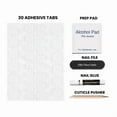 thumbnail image 4 of Ellie Vincy Press On Glue On Nails - Classic French White Tip | Medium Almond Shape, 30 Piece Set with Glue and Sticky Tabs, 15 Sizes, 4 of 5