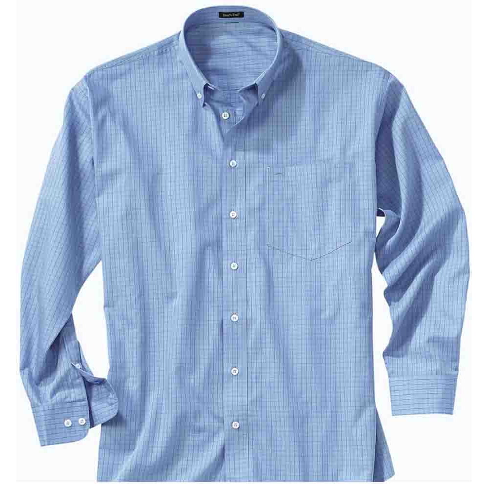 River's End River's End Mens Ezcare Checked Shirt Top Casual Shirt