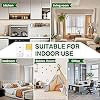 Onemayship 4 Pack Eco-friendly Fly Eliminator White,ABS Sticker Electric Insect Catcher for Home Glue Cards included
