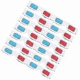 thumbnail image 2 of 100 Pack Anaglyph 3D Glasses for Kids and Adults, Red/Blue Universal Movie and Game Glasses, 2 of 2