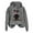 Grey, variant on Hooded Pullover Women Long Zip Sweatshirt Hoodie Women Softy Sweat Shirt Long Jacket Holiday Staples Ladies Printed Casual Printed Sweatshirt Hoodie Blue XXL