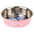 thumbnail image 5 of Loving Pets Bella Bowl Coastal Dog Bowl Pink Medium, 5 of 9