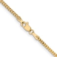 thumbnail image 4 of 14K Yellow Gold 1.5mm Franco Chain (24 X 1.5) Made In Peru fra050-24, 4 of 5