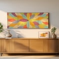 thumbnail image 2 of Eangee Sunburst Panel Wall Lamp Multi, 2 of 6